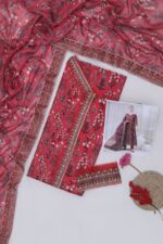 SUMMER COLLECTION 2026*     *LAWN Fabric* 3Pc - Image 4
