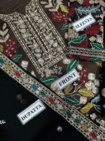 CHIFFON Suit With MALAI Trouser - Image 4